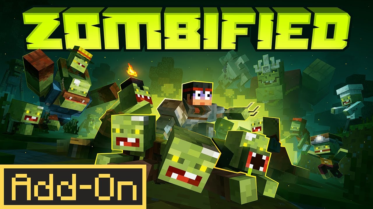ZOMBIFIED ADONN добавляет 7 Days To Die Apocalypse в Minecraft Bedrock Survival