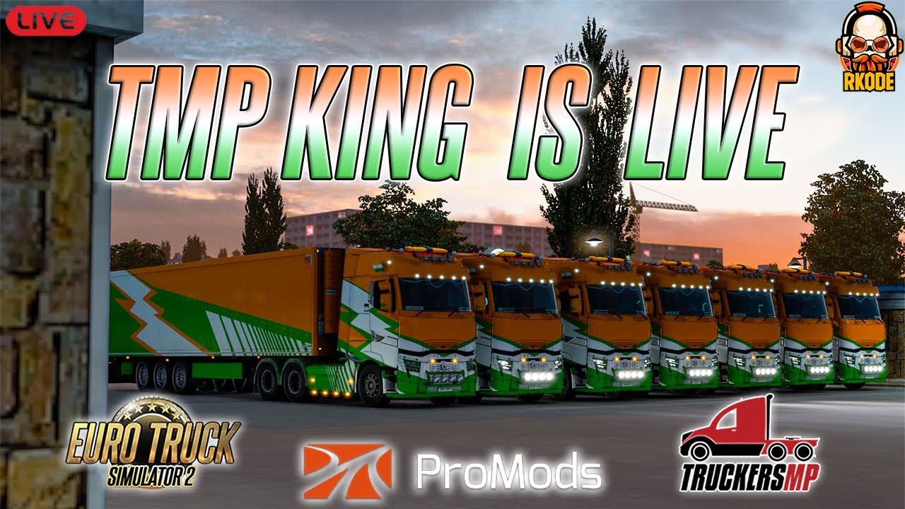 ETS2 Live | TruckersMP Live | Euro Truck Simulator 2 Live | Logitech G29 Gameplay | RKODE Gaming