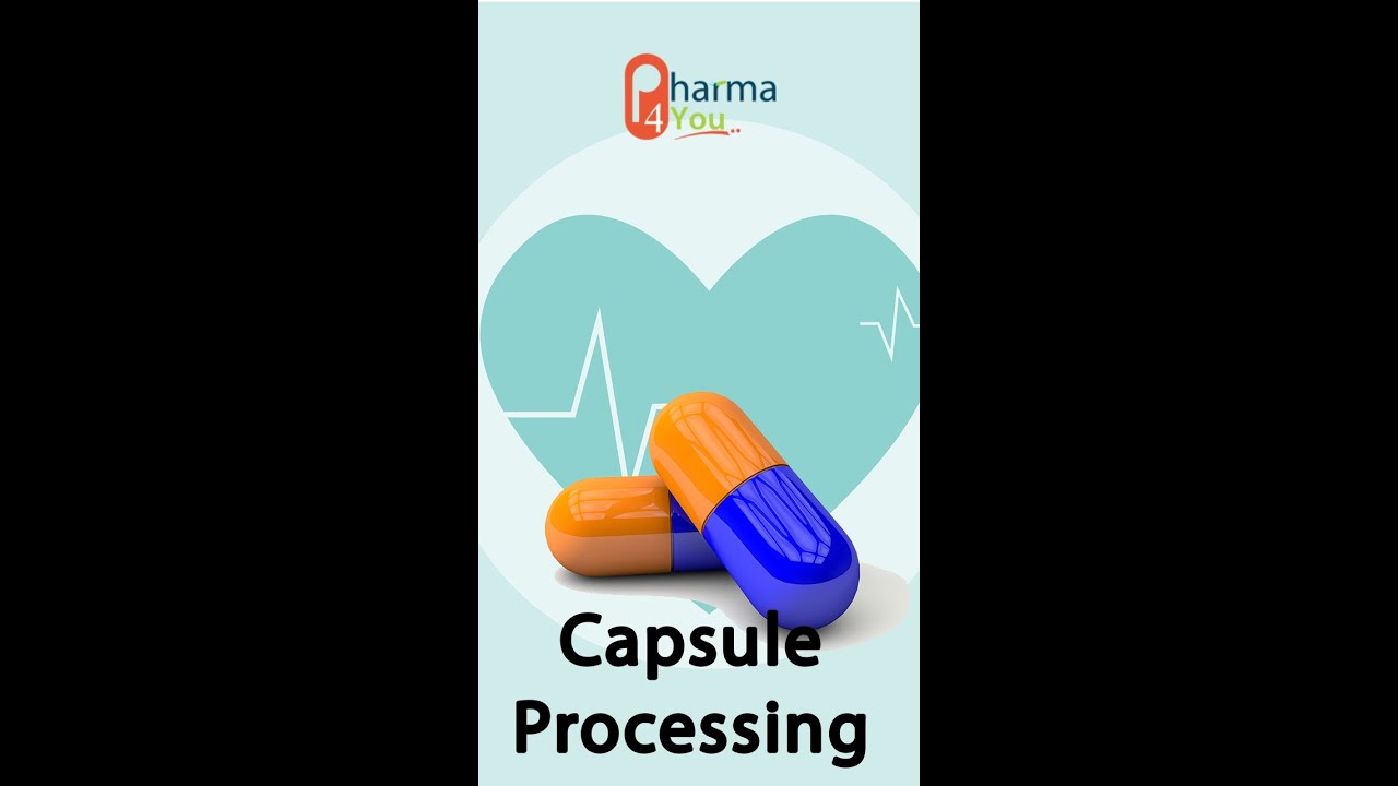 Processing of Hard Gelatin Capsules  #Shorts
