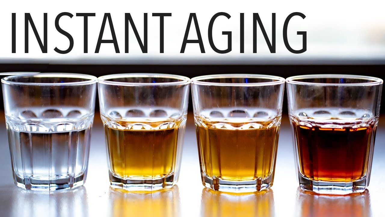 Aged rum at home in just 30 minutes
