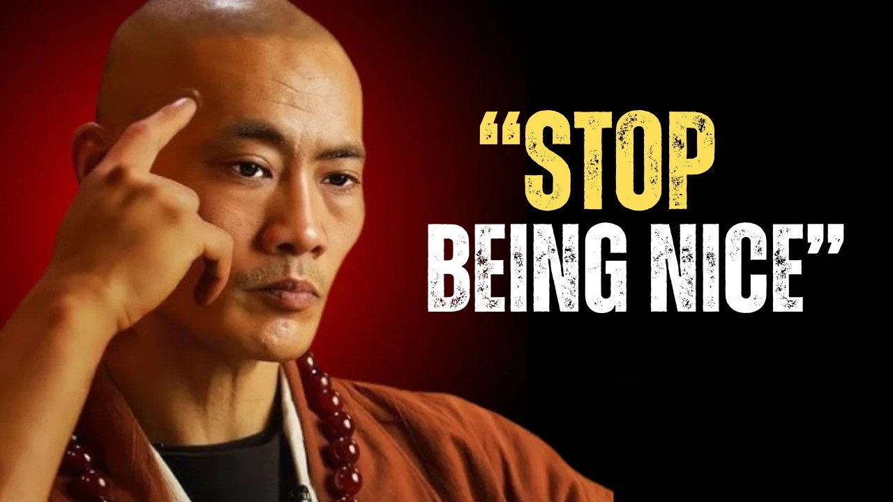 Stop Being Nice | Shaolin Master Best Motivational Speech Ever #personaldevelopment #selfcare