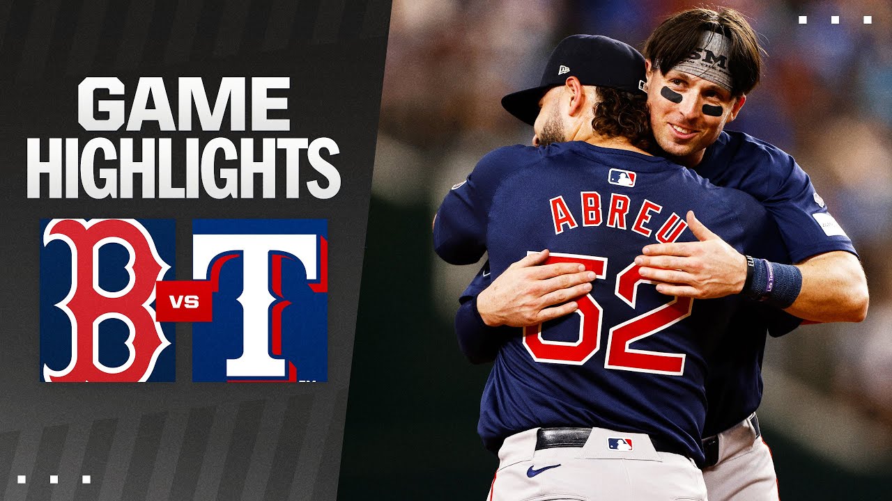Red Sox vs. Rangers Game Highlights (8/2/24) | MLB Highlights