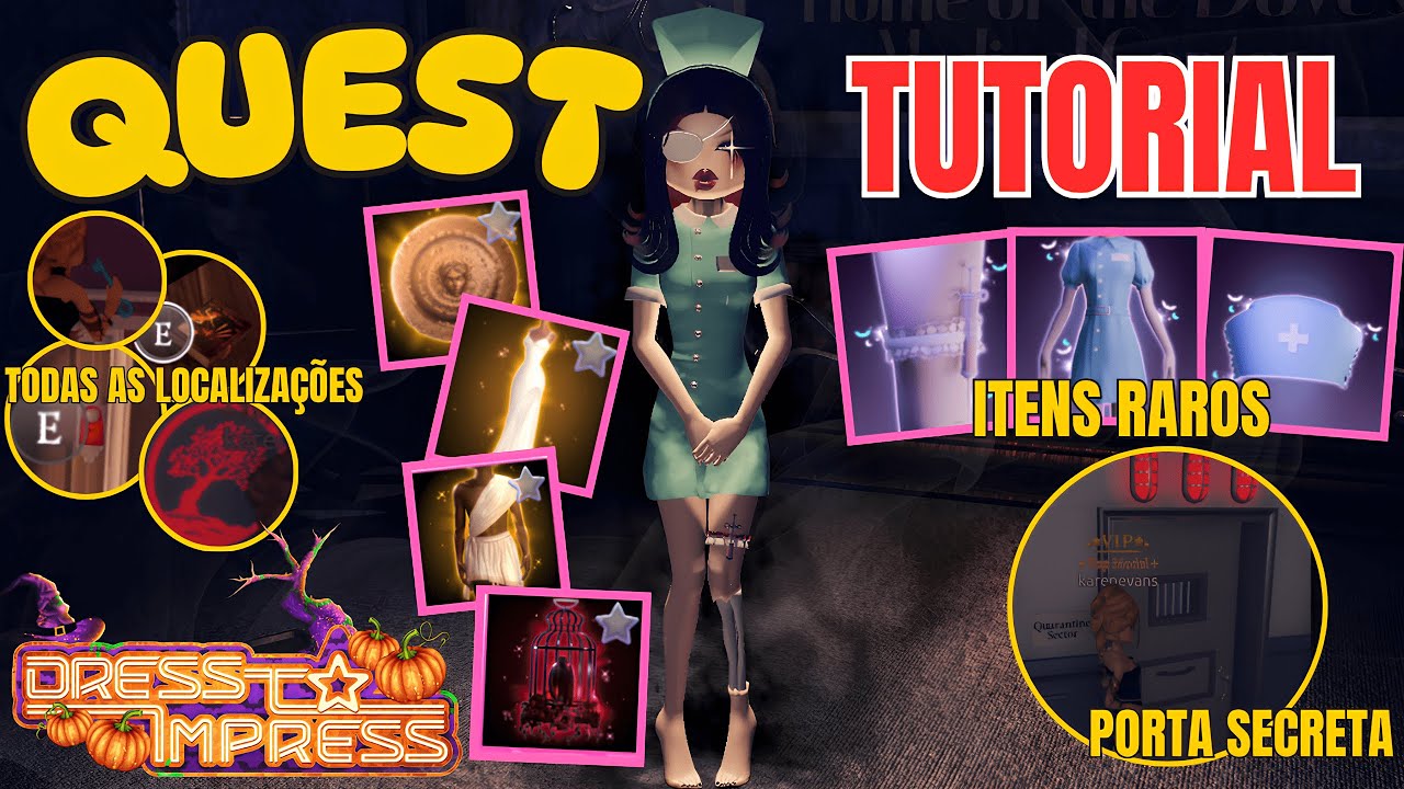 ⚠️ COMO COMPLETAR a QUEST da LANA e GANHAR ITENS RAROS! DRESS TO IMPRESS ROBLOX