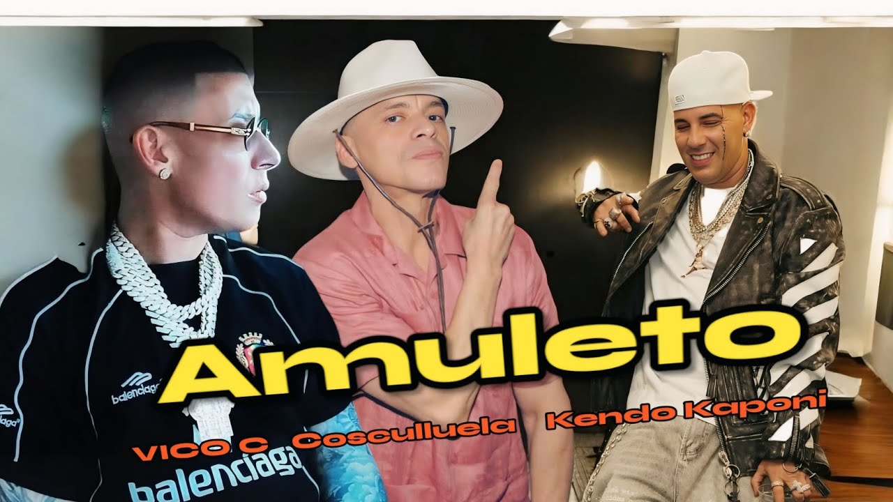 Vico C ft. Kendo Kaponi & Cosculluela - Amuleto (2025) (Concept Song)