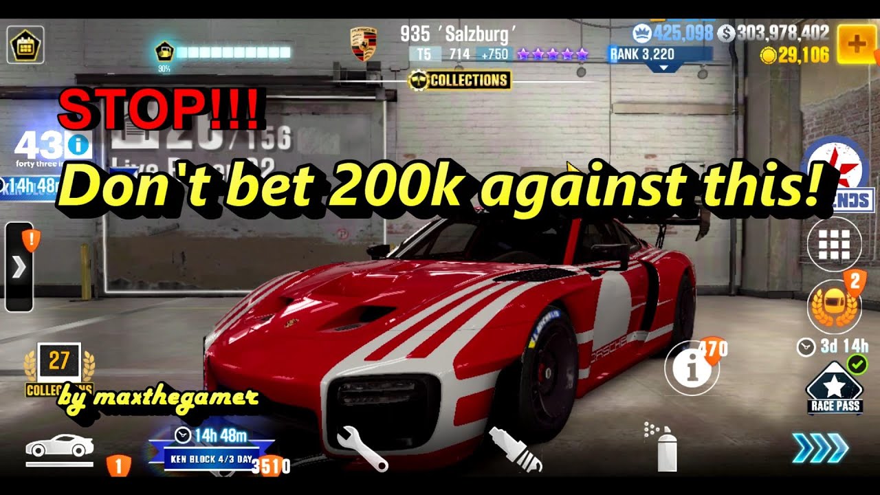 CSR2 | CSR Racing 2, WHY YOU SHOULD NEVER BET AGAINST A '935 Salzburg'!
