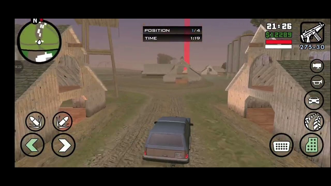 GTA San Andreas GamePlay - #mission #26       Wu Zi Mu In Android (HD)