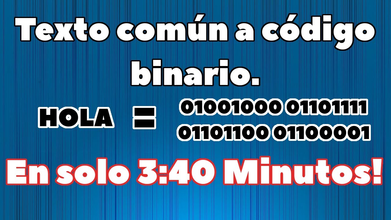 Aprende a escribir un texto en código Binario! || Tutorial || Drawing Wrong! ~ [12/02/2019]