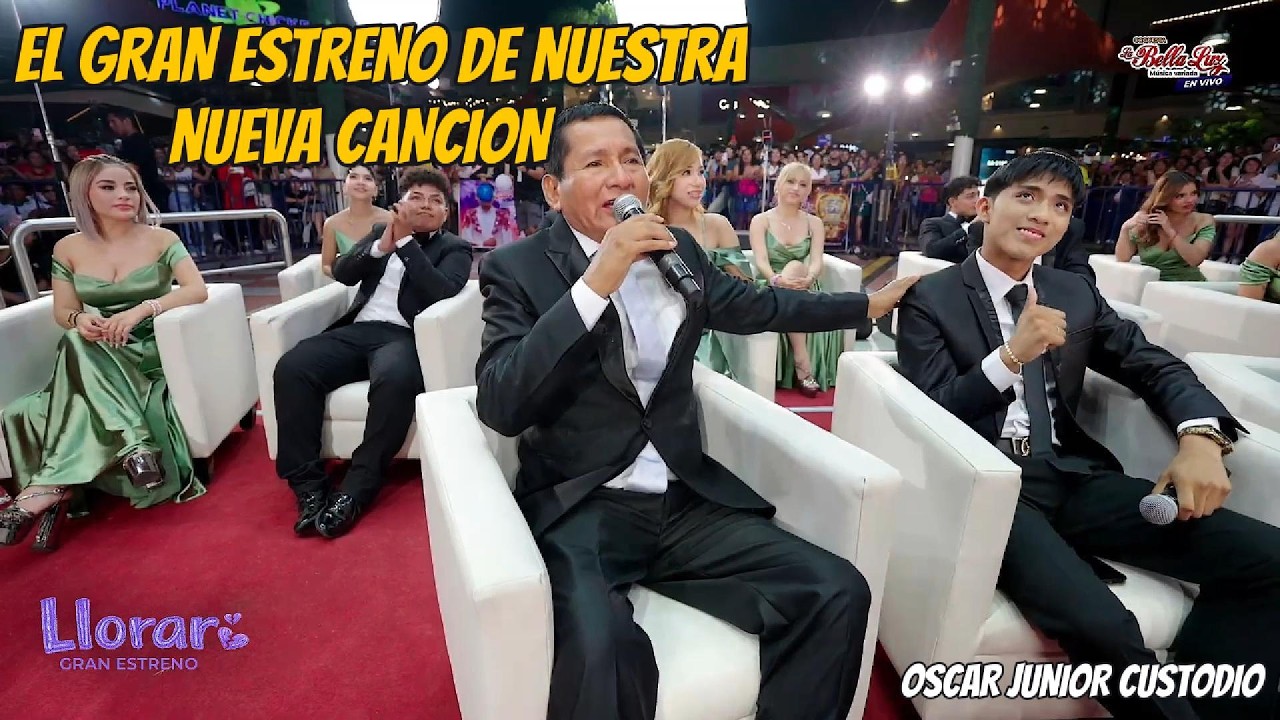 EL GRAN ESTRENO DE NUESTRA NUEVA CANCION: LLORAR #orquestalabellaluz