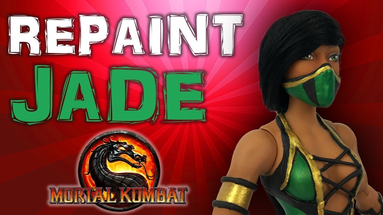 Custom JADE doll repaint TUTORIAL [Mortal Kombat]