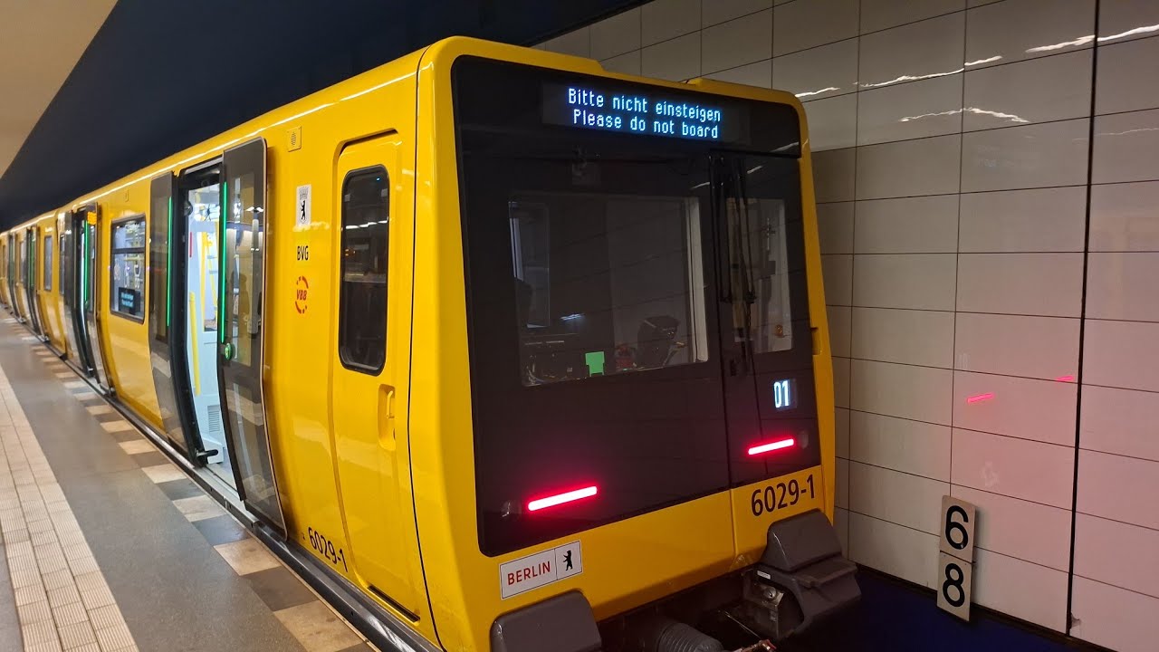 Mitfahrt in der U2 von Ruhleben bis Pankow im JK 6029