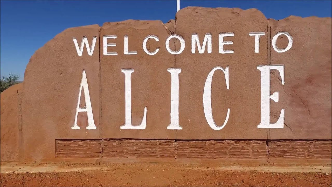 WELCOME TO ALICE SPRINGS