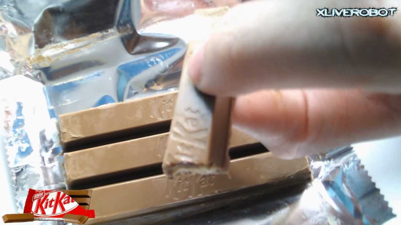 Распаковка Nestle Kit Kat, 45 г.