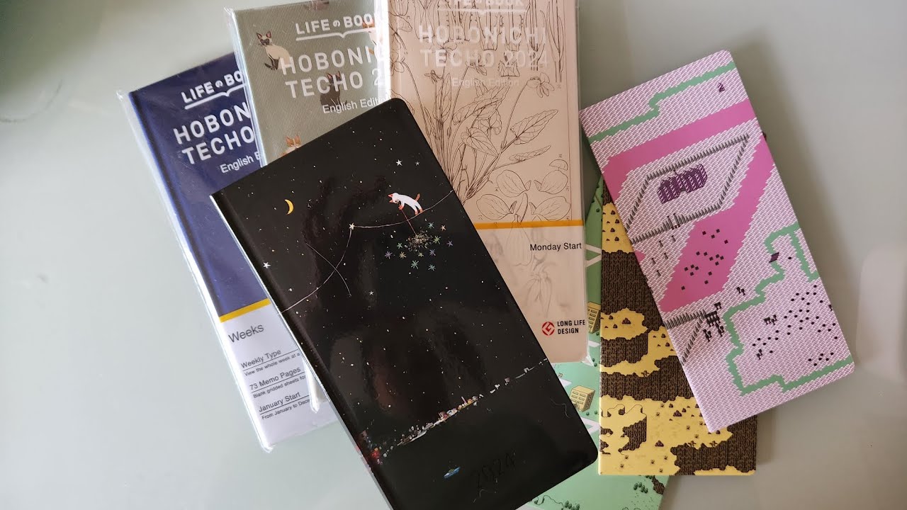 Hobonichi Haul for Y2024 and still a sucker for the Weeks book ✨️