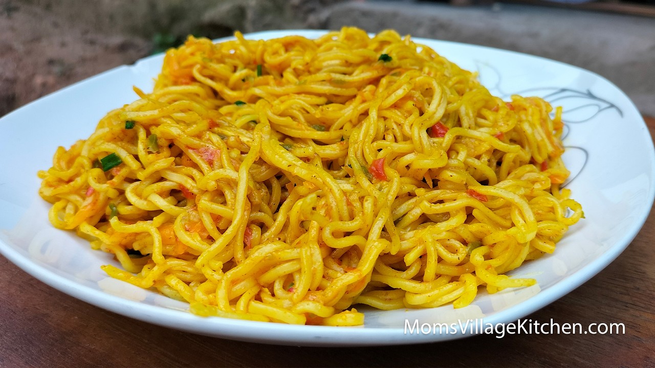 How To Cook Instant Noodles - Ugandan African Food - Mom's Village Kitchen