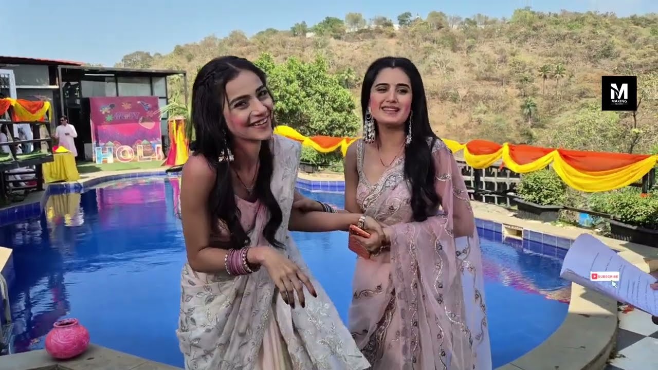 Jaane Anjaane Hum Mile || Holi Masti BTS On Set || Full Masti and Dhamaal 