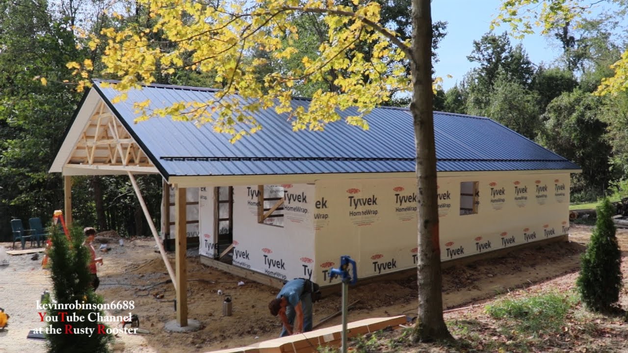 barndominium build 6 guys 8 hour