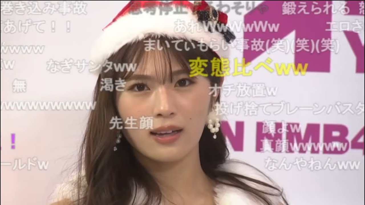 【目薬合戦】フリーズする凪サンタ