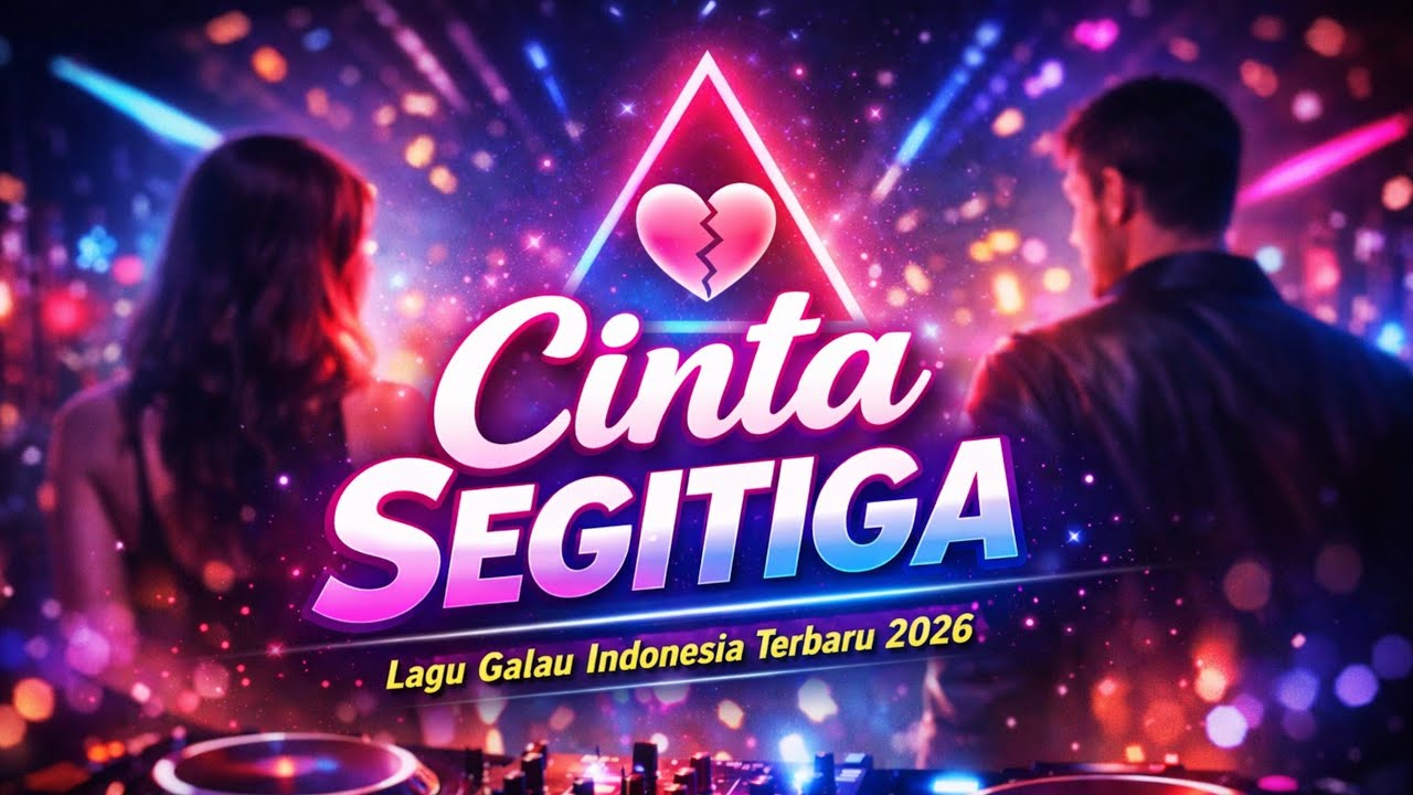 Cinta Segitiga DJ Remix | Lagu Galau Indonesia Terbaru 2026 (Lirik)
