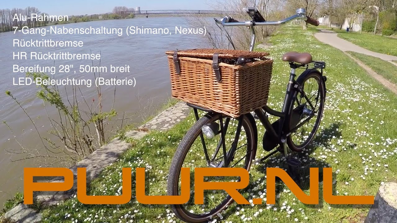 Das Hollandrad - Gazelle PUUR NL 7