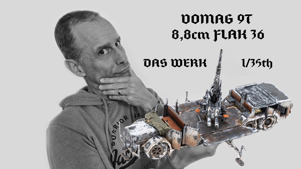 I braved the new 2024 VOMAG 8,8cm FLAKBUS from DAS WERK