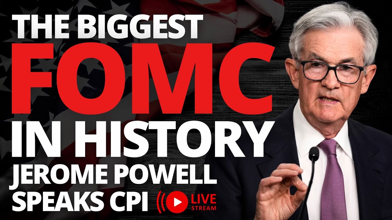 🔴 FOMC LIVE: FED POWELL END OF AN ERA | INTEREST RATE DECISION