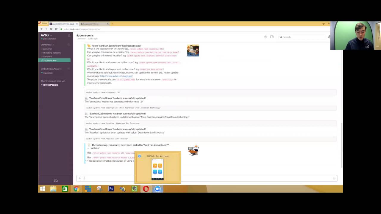 How to set up the AVBot in #Slack