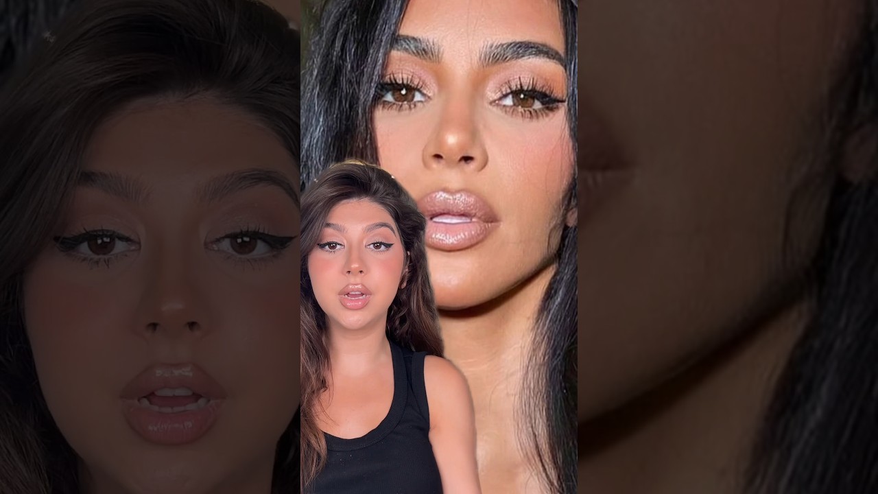 SUPER SZYBKI I PRZYJAZNY DLA POCZĄTKUJĄCYCH SAMOUCZEK MAKIJAŻU KIM KARDASHIAN LETNI GLAM #makijaż...