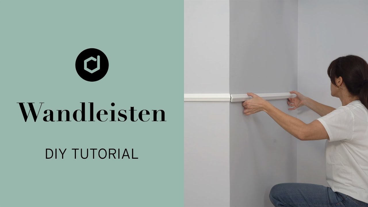 Wandleisten schnell & einfach anbringen! DIY Tutorial von decoflair