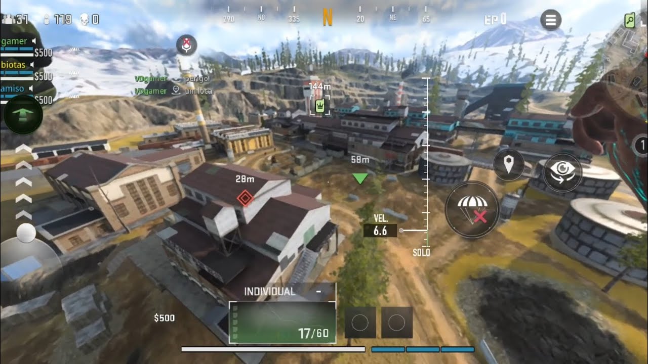 VOLTEI A GRAVAR 😮‍💨 (WARZONE MOBILE - POCO F3)