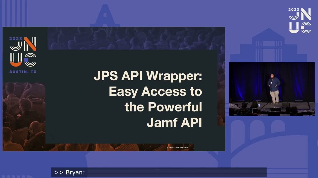Easy Access to the Powerful Jamf API | JNUC 2023