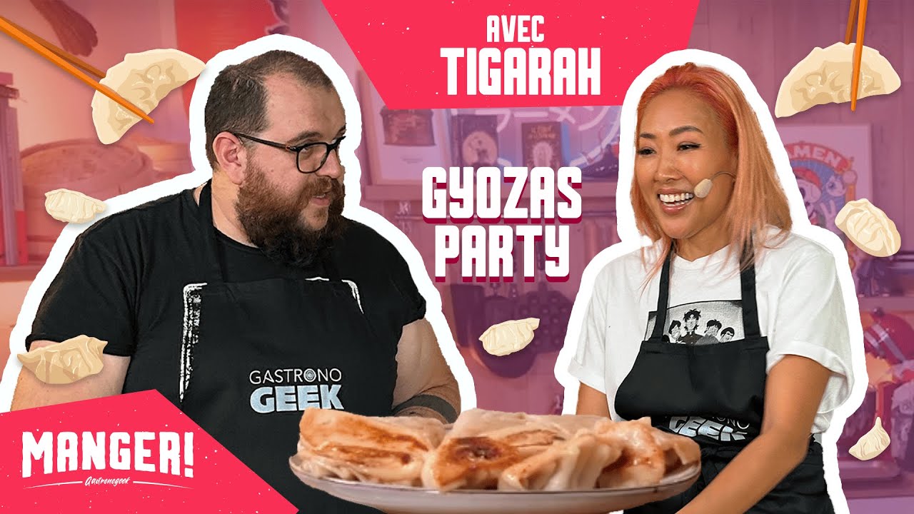 On fait des Gyozas maison avec Tigarah (Pâte, farce, façonnage et cuisson) !