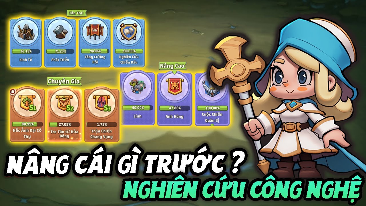 TẤT TẬT VỀ NGHIÊN CỨU CÔNG NGHỆ 🔥 Làm Ngay Trước Khi Quá Trễ! #topheroes #tricks #thờiđạianhhùng