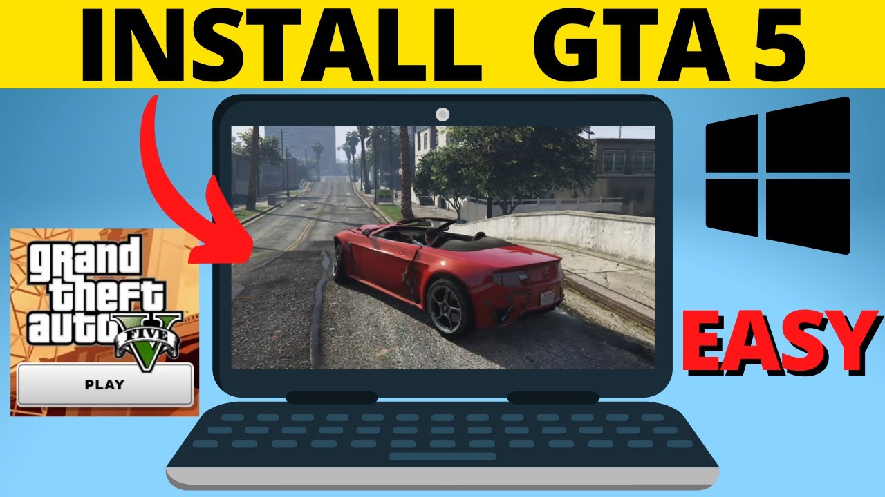 Как скачать GTA 5 на ПК и ноутбук — Установка GTA V
