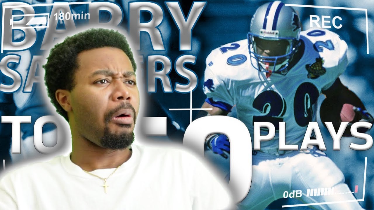 AYE YOO!!! THIS MAN TOO FAST!!! Barry Sanders TOP 50 Most Ridiculous Plays Of All Time Reaction