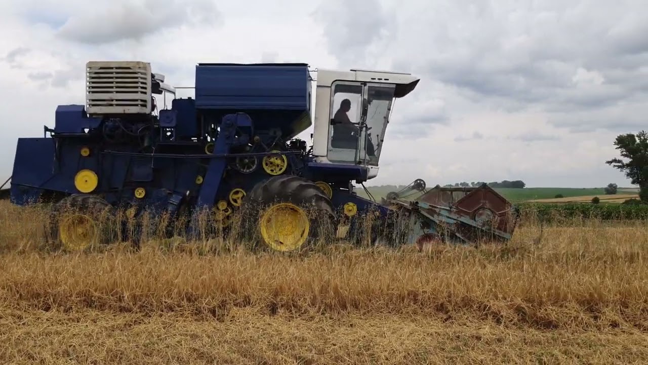 КЗС-9.1 Славутич. Жнива 20.07.2023. Ячмінь. Хмельницька область.