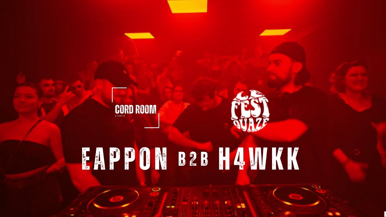 Hard Industrial Techno | H4wkk & Eappøn  - Cord Room x Festouaze @Musikam