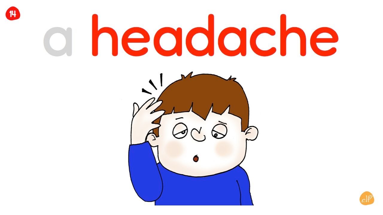 Learn My Health Vocabulary By ELF Learning - ELF Kids Videos