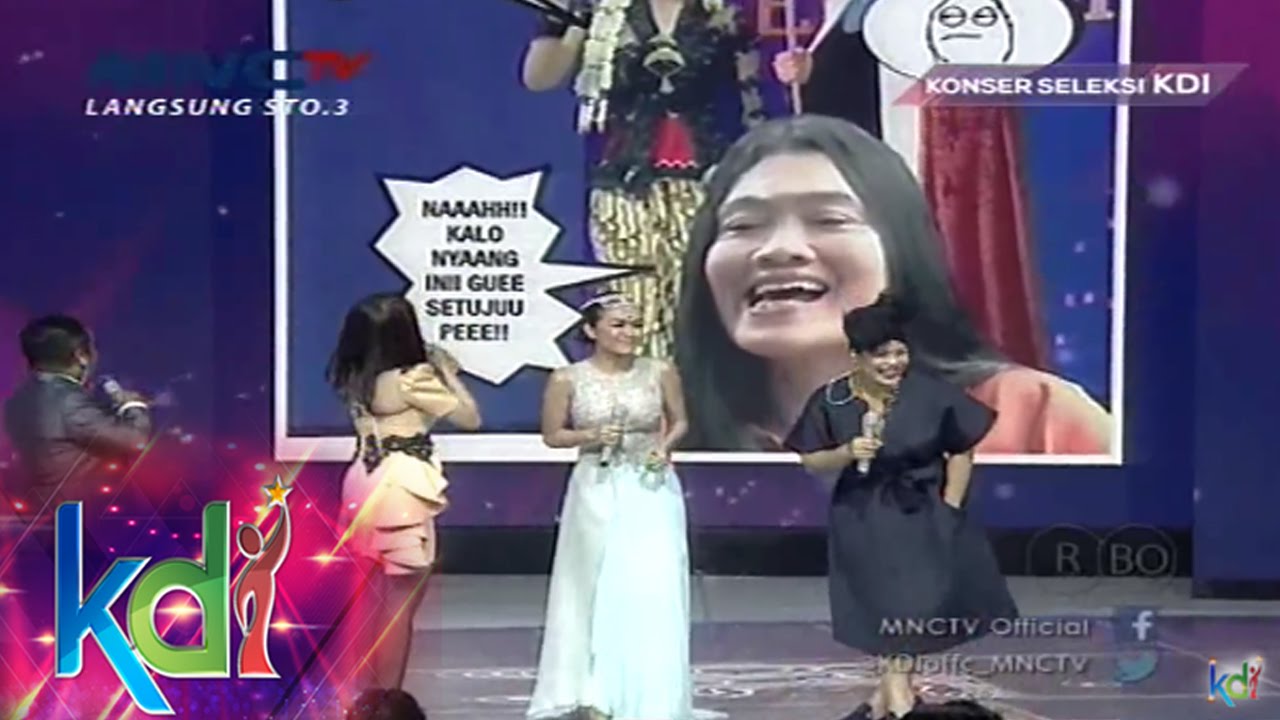 Isi Whatsapp Julia Perez dan Muchlis Security Ketahuan - Konser Seleksi KDI 2015 (29/3)