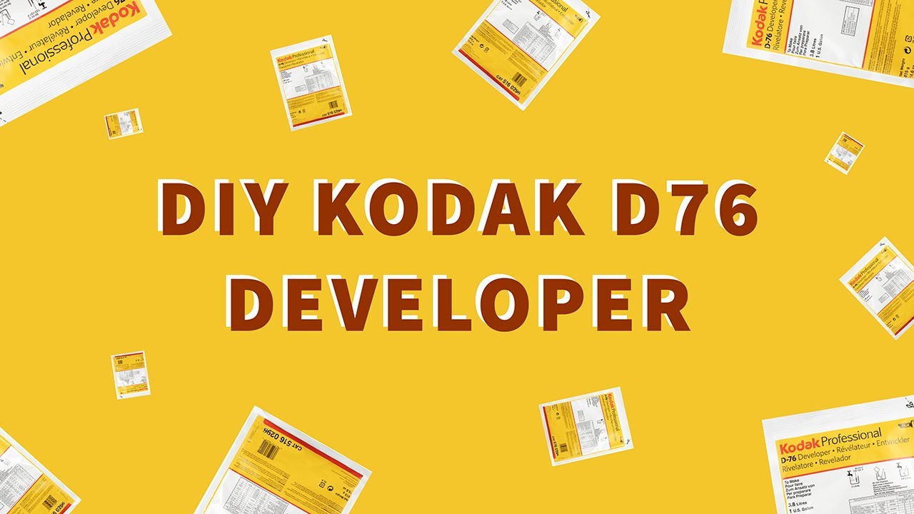 Make your own Kodak D76 Film Developer! | Developing Black and white Film at Home
