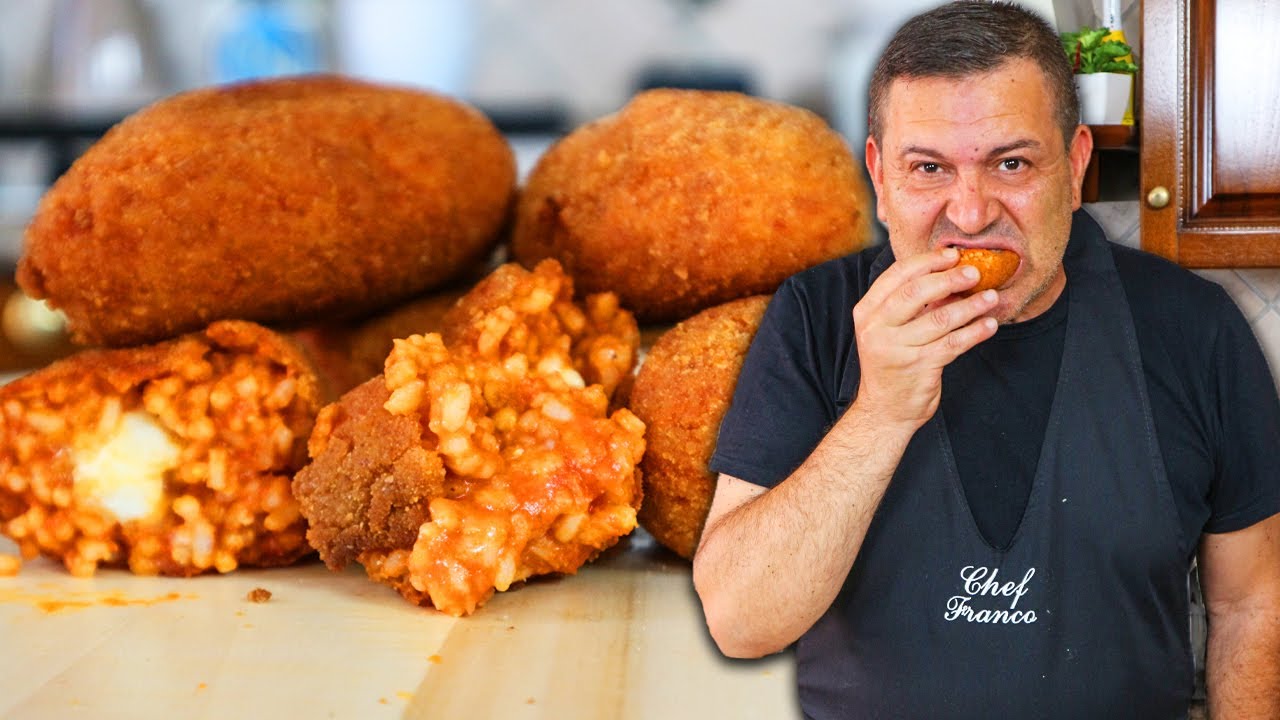 SUPPLÌ ALLA ROMANA CROCCANTI - La Ricetta SEMPLICE e BUONISSIMA