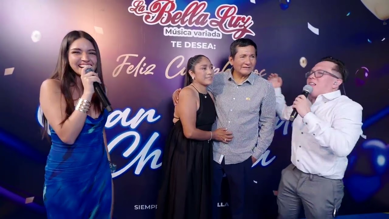 LA BELLA LUZ FELIZ CUMPLEAÑOS DON OSCAR CUSTODIO #orquestalabellaluz