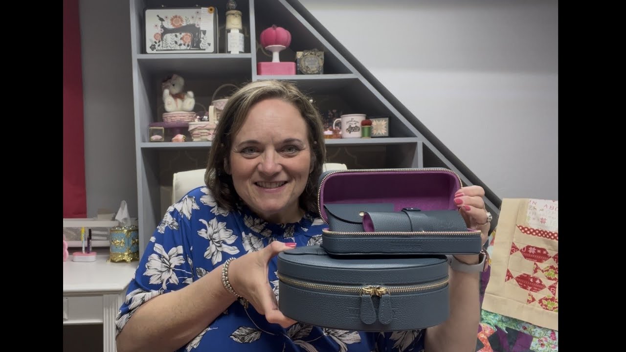 Flosstube #9 Winterbury boxes, Boxcar retreat recap, sewing and stitching!