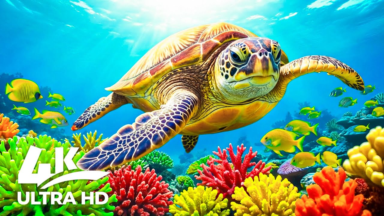 Ocean Realm 4K UHD – Discover Beautiful Sea Animals in an Ultra HD Aquarium