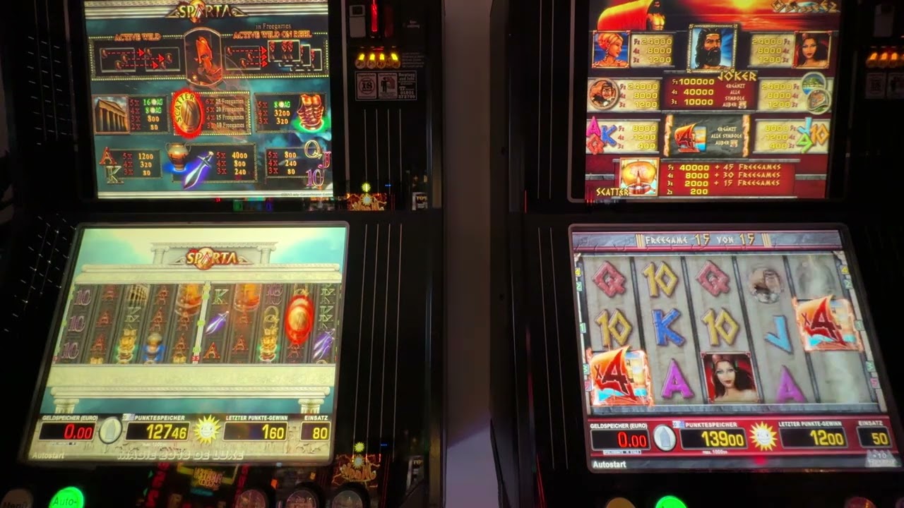 😎✌🏼Merkur Double Feature Odyssey vs Sparta Freispiele am Start Let’s play Spielothek Spielhalle🤘🥰￼