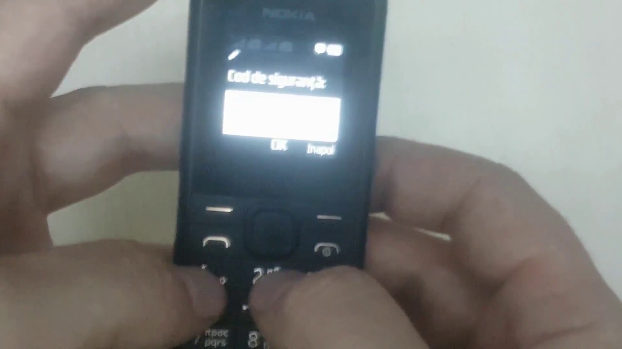 hard reset Nokia 105 RM 1133