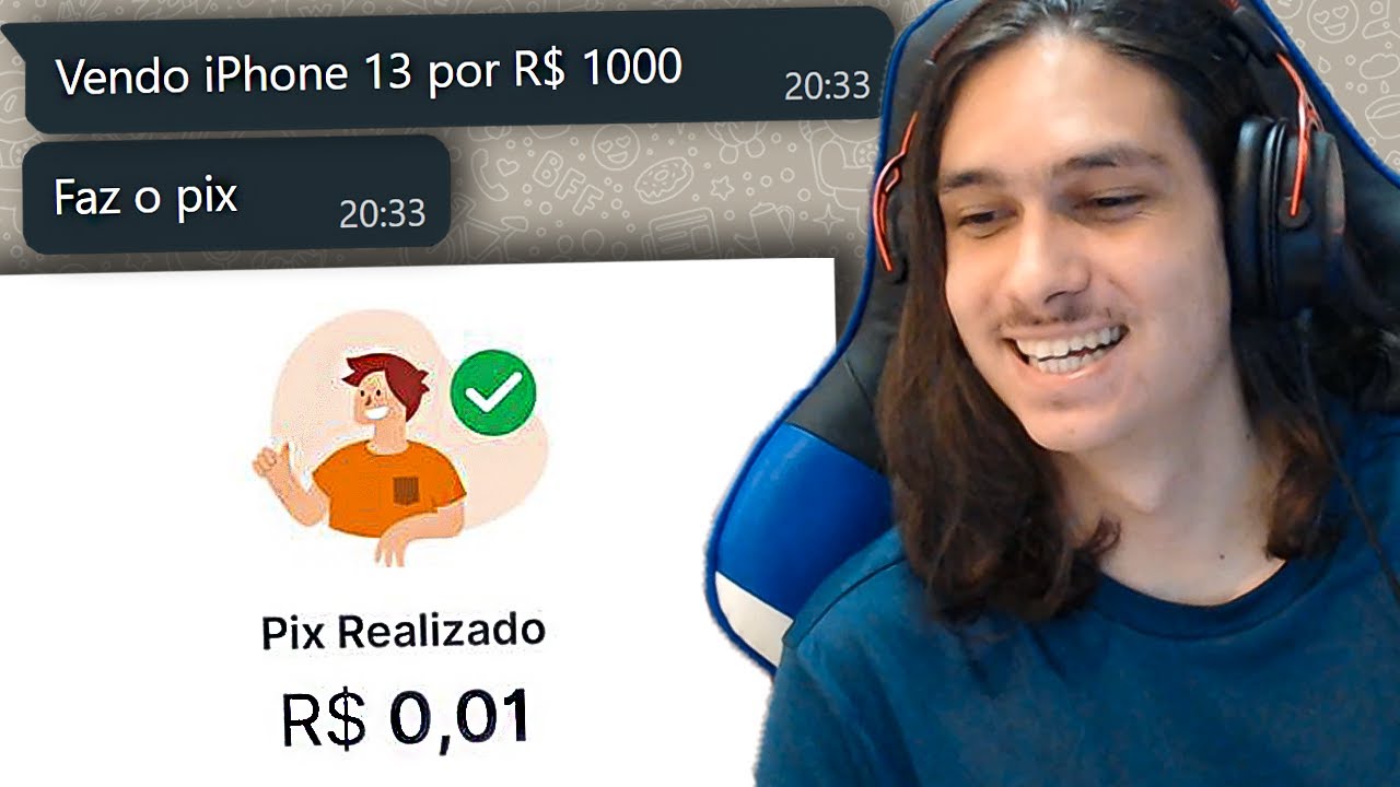 TROLLANDO GOLPISTAS DO WHATSAPP!!