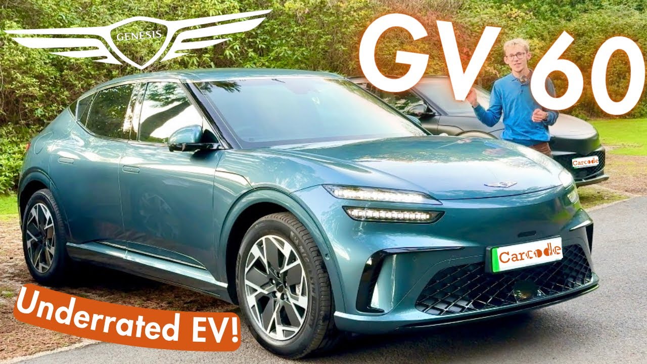 Обзор Genesis GV60 Pure Facelift 2026: НЕДООЦЕНЕННЫЙ ЭЛЕКТРОМОБИЛЬ! (Великобритания) (4K) | Carcode