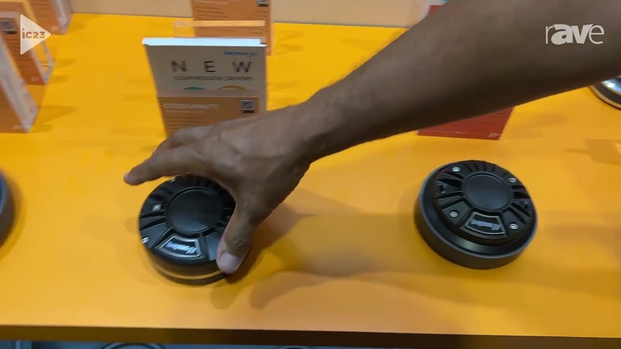 InfoComm 2023: Beyma Shows Off CD Family of Compression Drivers