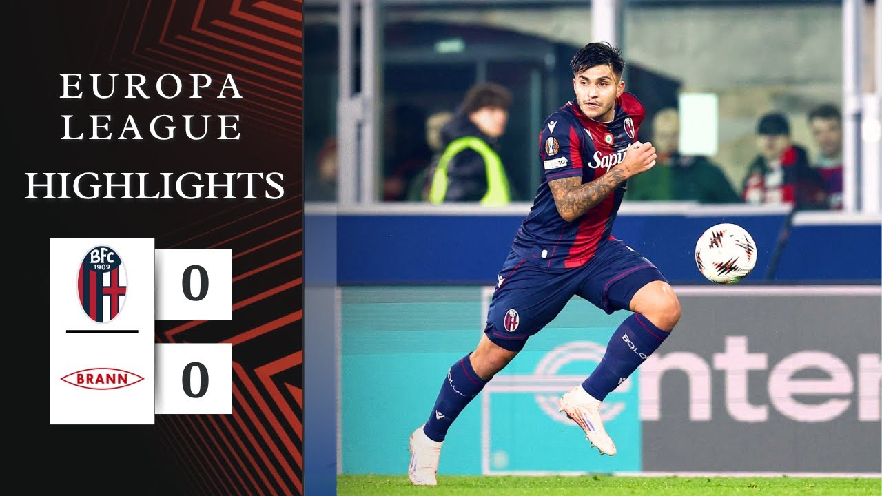 Bologna - SK Brann | 0-0 | Highlights | Europa League 2025-26 | bologna brann