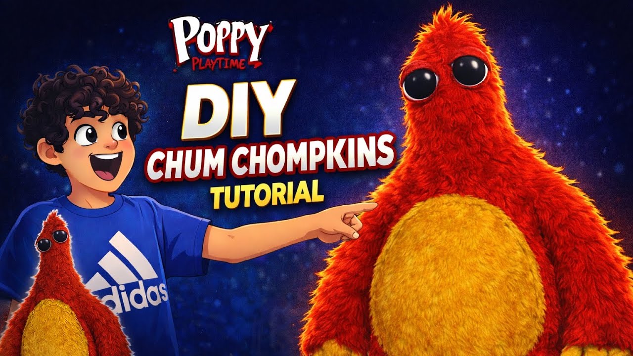 DIY Chum Chompkins tutorial 